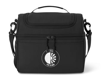 Cooler Bag | Insulated Lunch Tote, Black