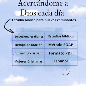 Diario Cristiano de Estudio Bíblico PDF | Método SOAP | Devocional Cristiano Imprimible | Prayer Journal en Español | Descarga Digital