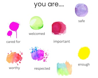 In this Space you are respected Office/ Space Wall Art