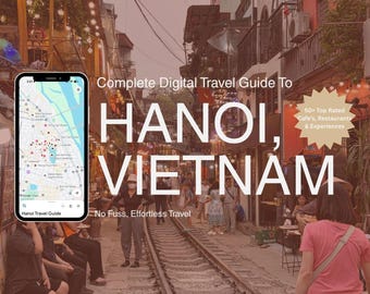 Guida di viaggio di Hanoi, Vietnam + mappa / Google Maps