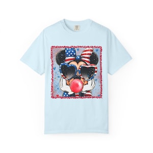 Minnie Mouse Patriotic Adult T-Shirt image 3