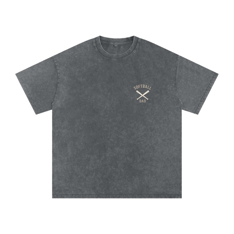 Softball Dad Est. Every Season Tee image 7