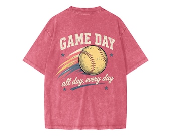 Girls Game Day Softball Shirt