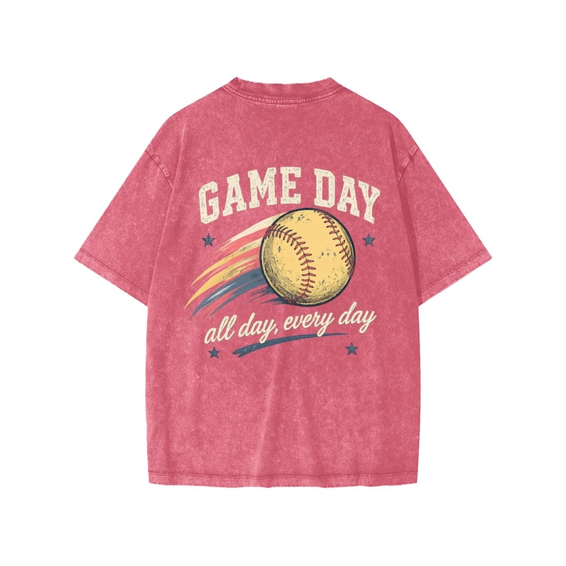 Girls Game Day Softball Shirt image 1