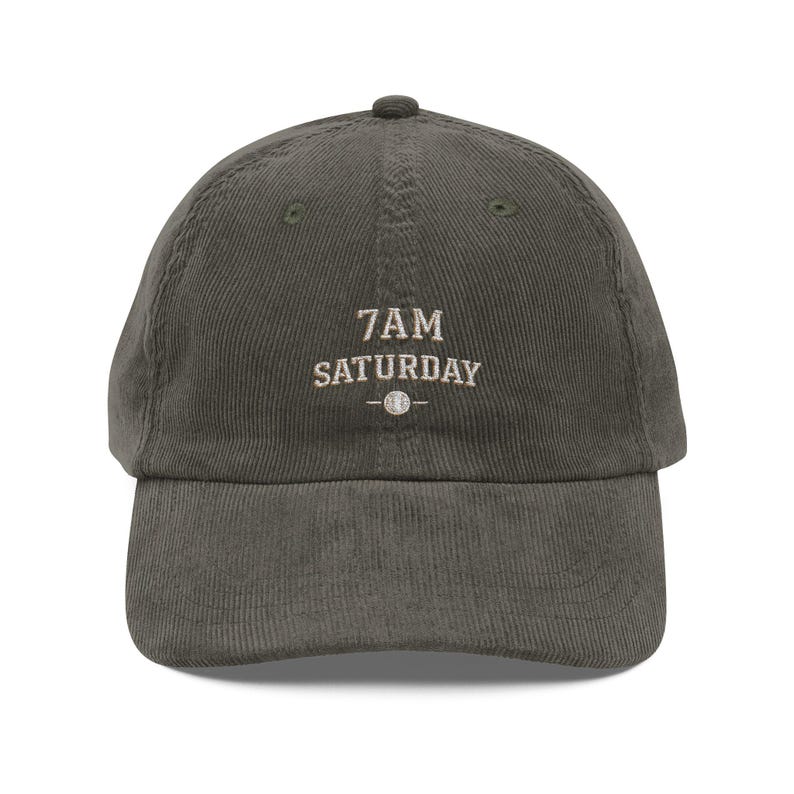 7AM SATURDAY Softball Dad Hat image 1