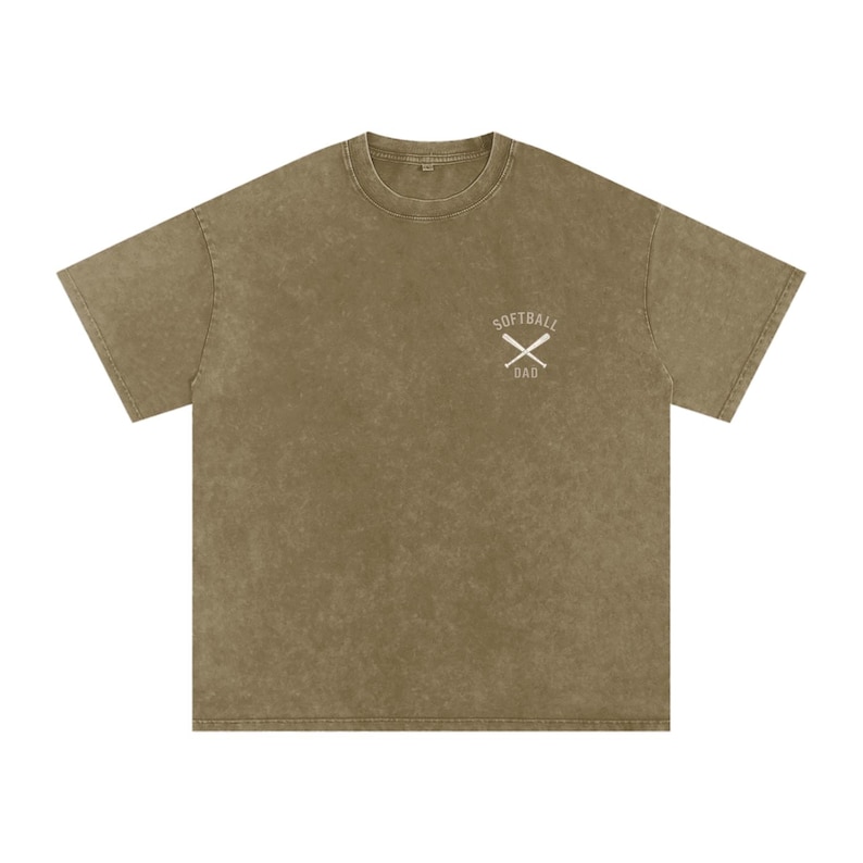Softball Dad Est. Every Season Tee image 5