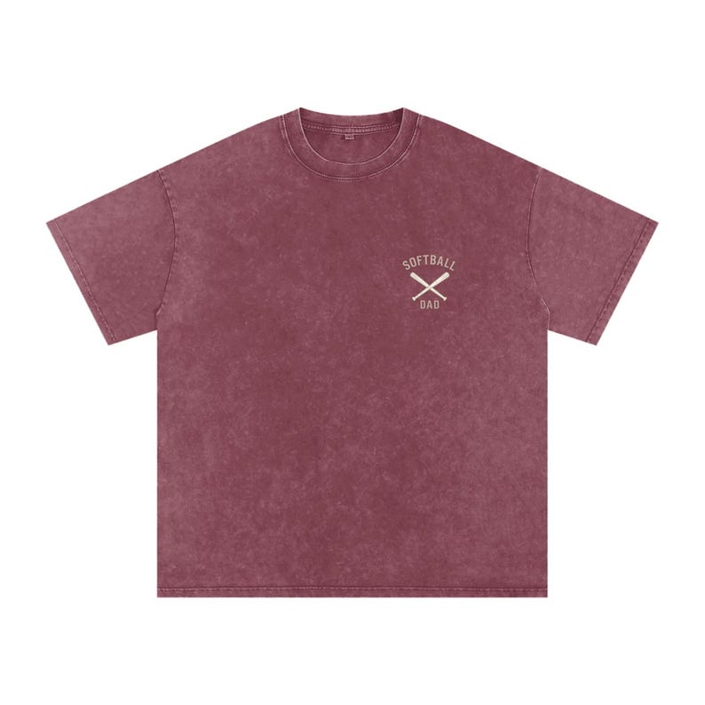 Softball Dad Est. Every Season Tee image 1