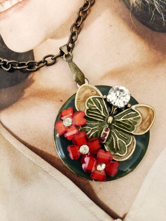 Reclaimed vintage necklace outlet