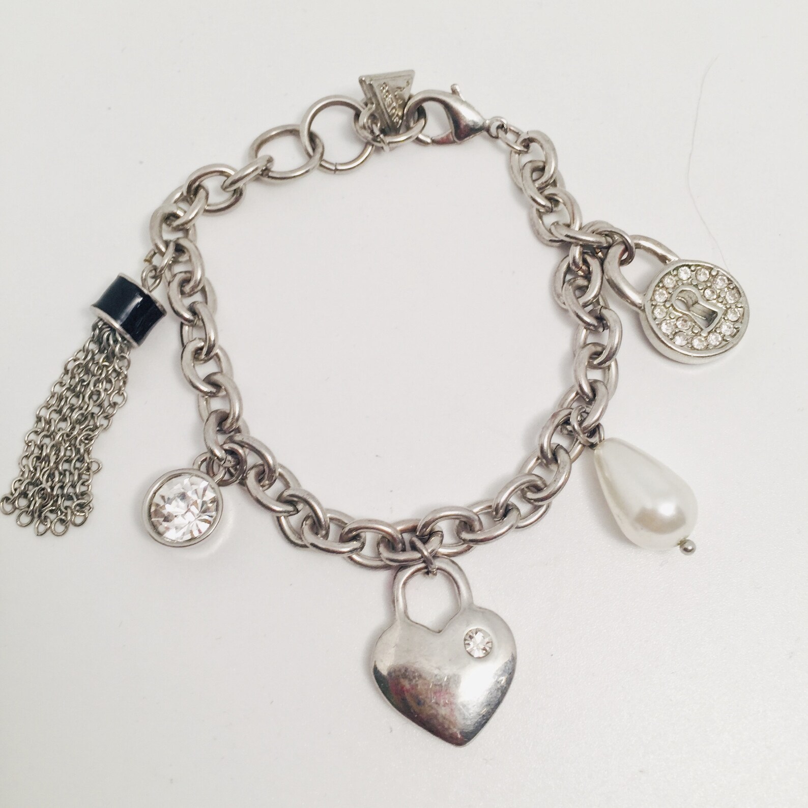 GUESS Vintage Charm Bracelet Vintage Jewelry Etsy