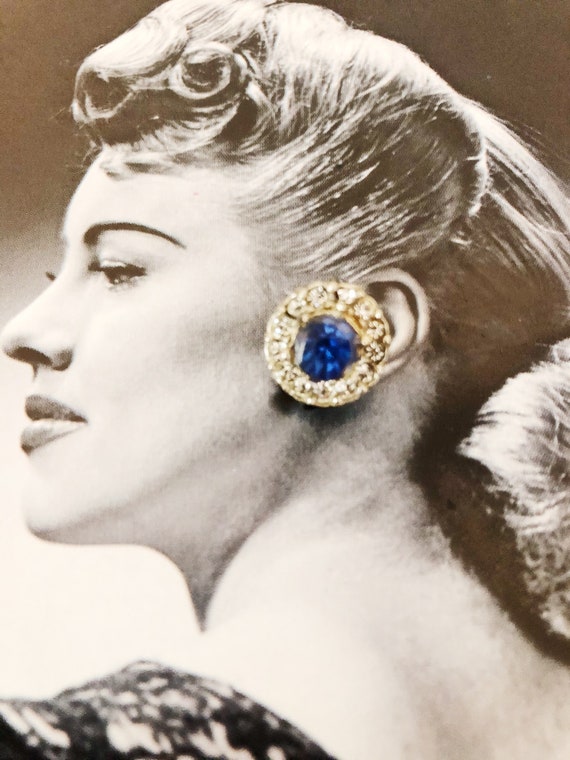 Vintage Earrings, 1930's Patented Vintage Clip On… - image 2