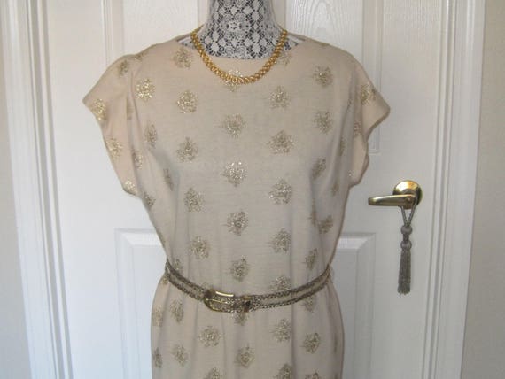 Vintage Wiggle Dress, Signed R.K. ORIGINAL, Made … - image 3