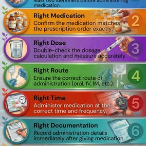 Poster met 7 rechten bij medicatietoediening (2)