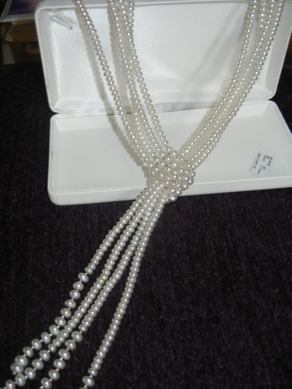 Freshwater Cultured Pearl Lanyard Necklace