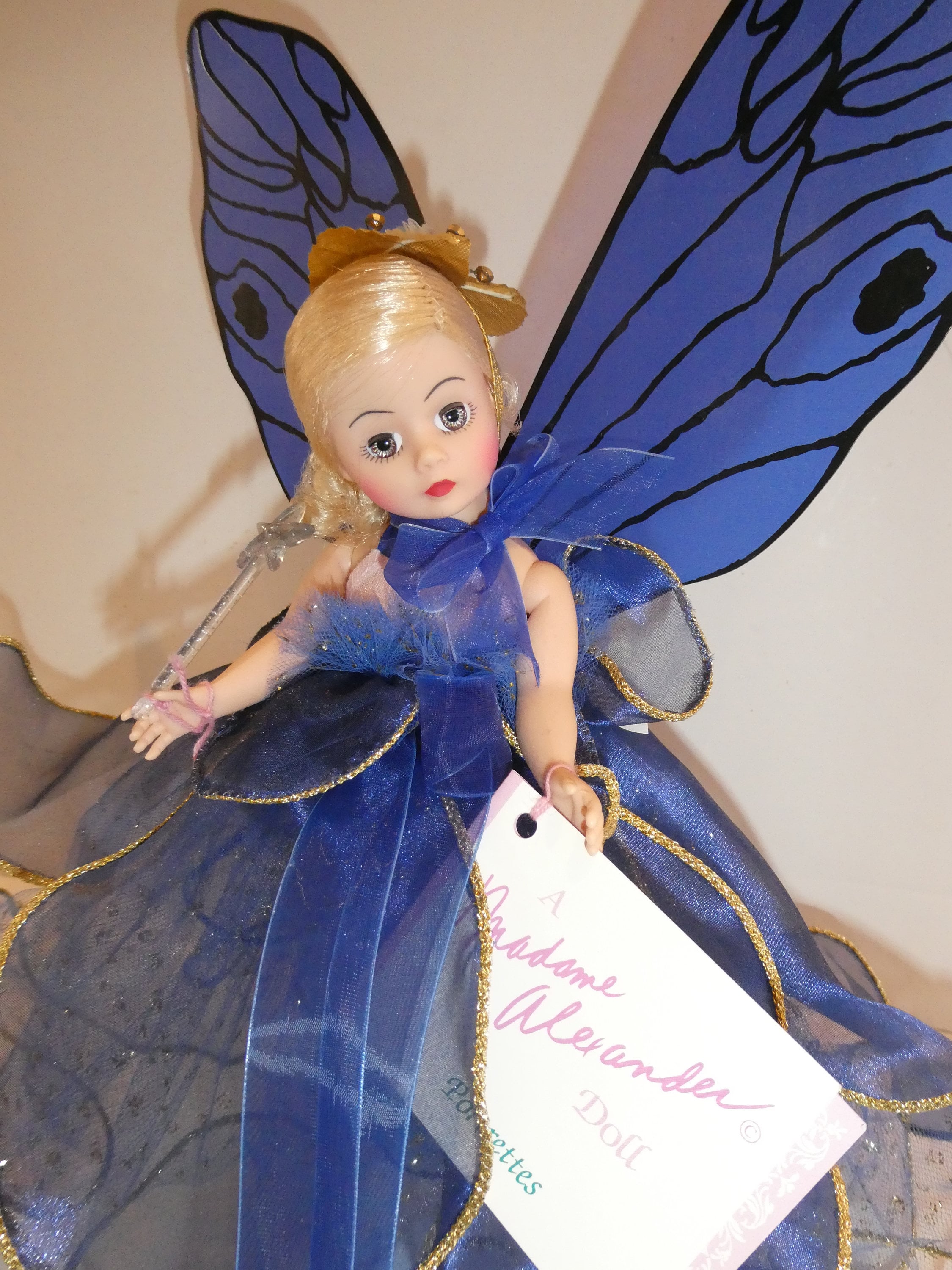 Blue Fairy Dk Blue Vers Madame Alexander 10 Inch Doll - Etsy