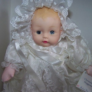 Christening Huggums Madame Alexander Doll 16inchmib Etsy
