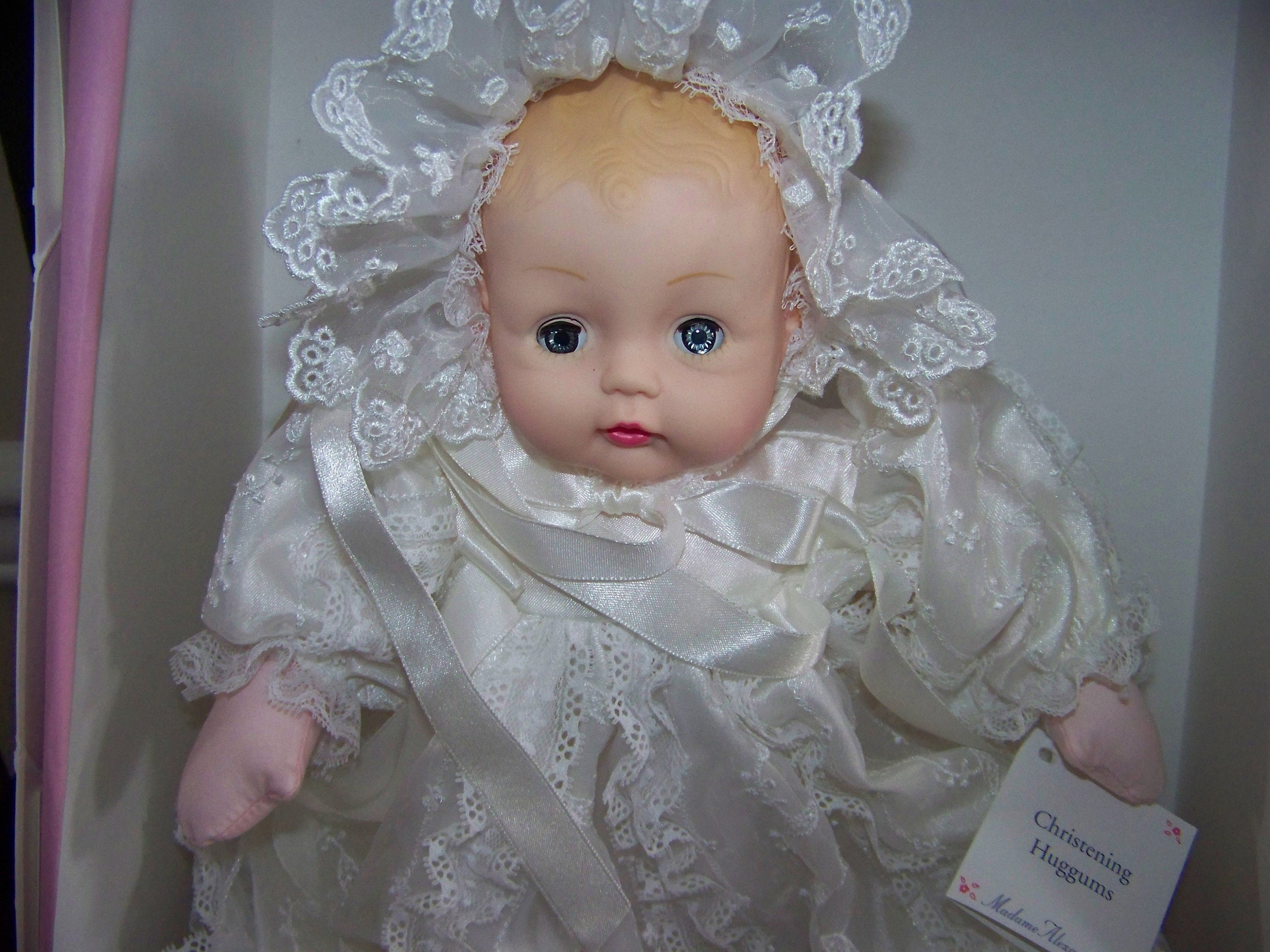 Christening Huggums Madame Alexander Doll 16inchmib Etsy