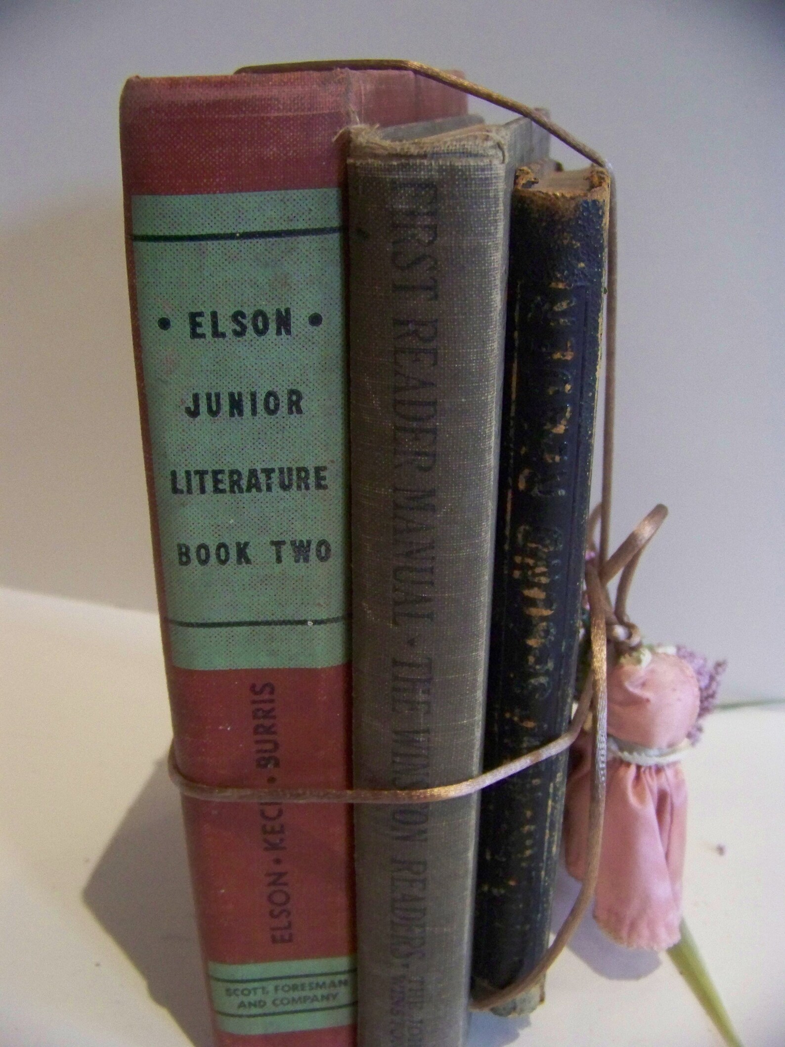 3 vintage school books illustrated earliest 1860 Etsy