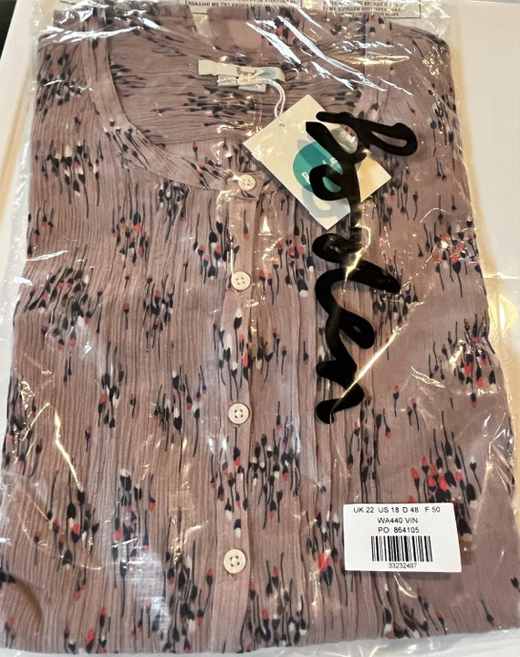 Boden Women's Silk Blend Shirt size 18 - image 6