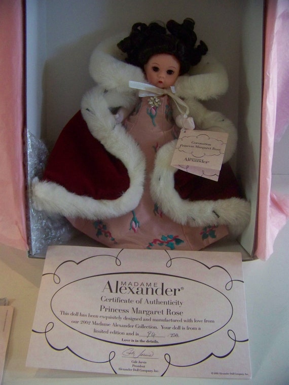 Princess Margaret Rose Madame Alexander 8 in Doll MIB NOOB - Etsy