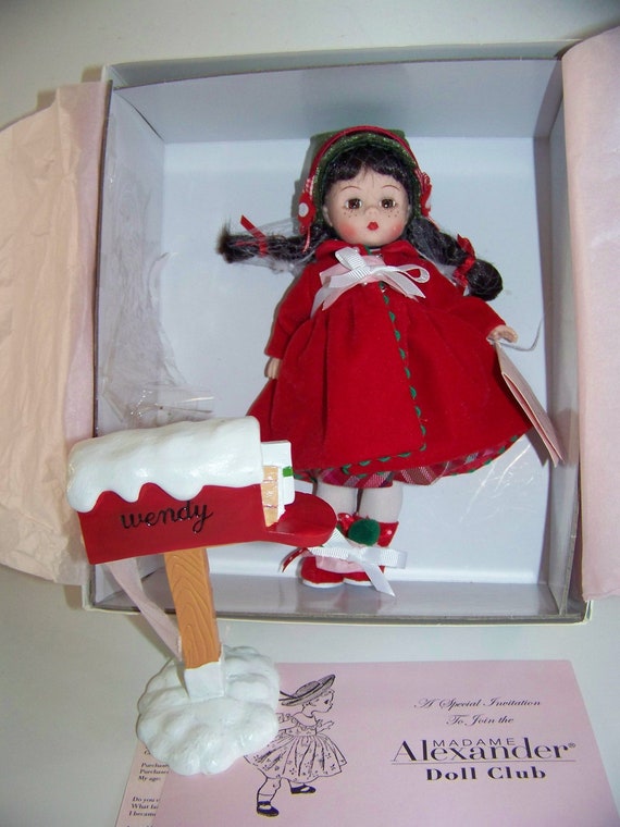 Madame alexander christmas dolls sales