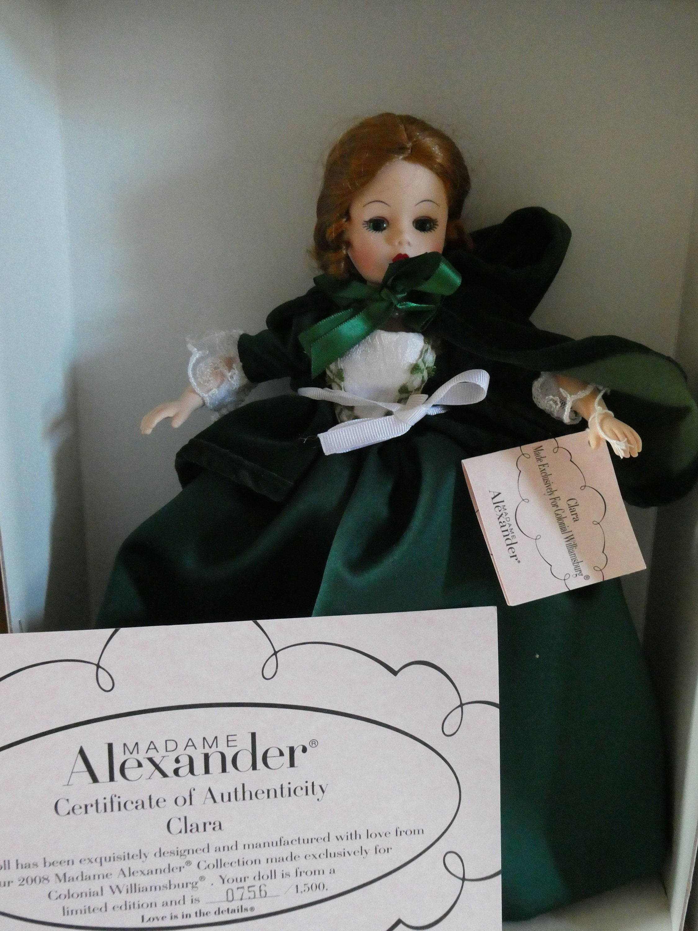 Madame alexander cheap clara doll
