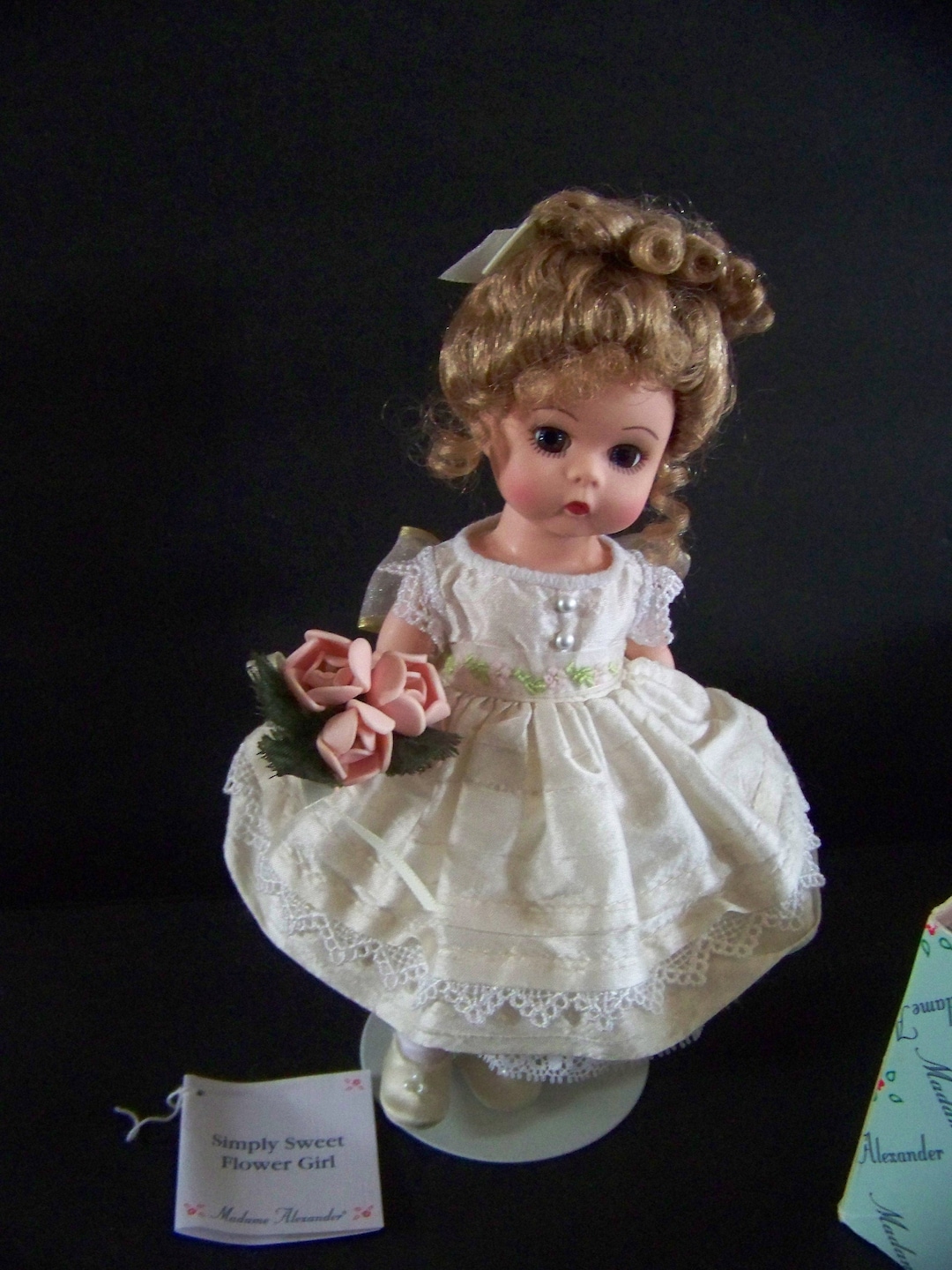 Simply Sweet Flower Girl Madame Alexander in Doll Mint