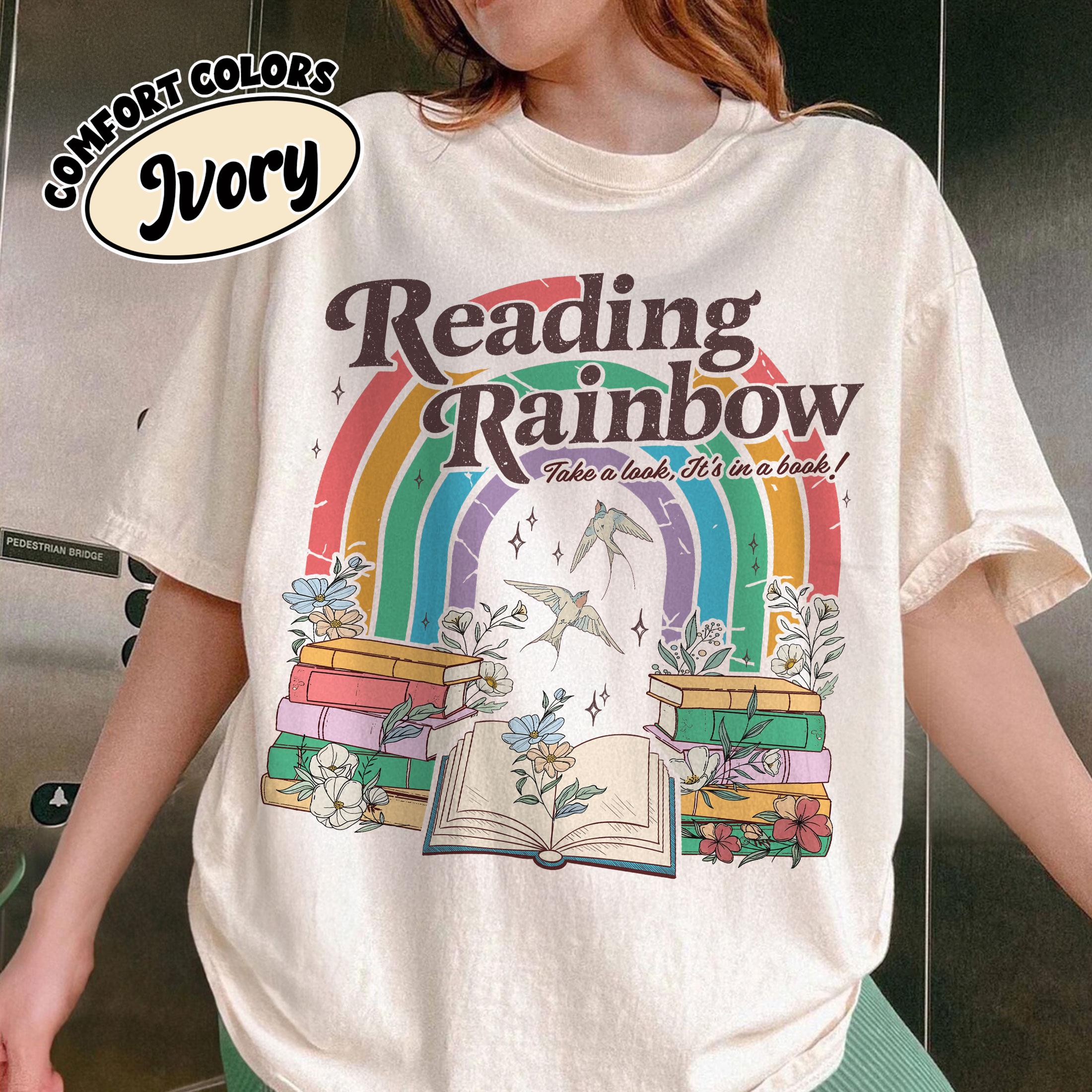 Reading Rainbow Shirt Vintage - Etsy