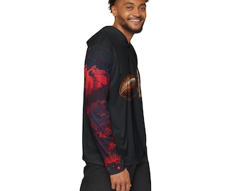 Herren Sports Warmup Hoodie (AOP)