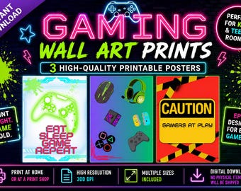 Pósteres de videojuegos para niños y adolescentes
