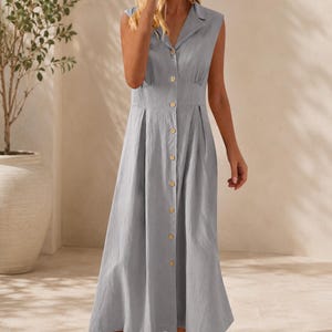 etsy linen shirt dress Linen Shirt Dress
