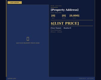 Real Estate Instagram Story Templates | Luxury Realtor Social Media Posts (Google Slides)