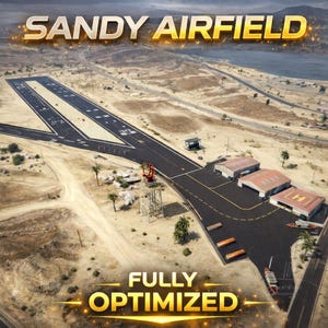 Fivem mlo |Sandy AirField MLO |Fully optimized | high Quality