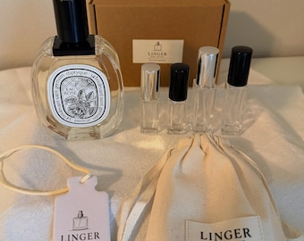 Muestra de decantación de DIPTYQUE Eau Rose EDT / 5 ml / Vaporizador de viaje de 10 ml / Perfume decantado a mano / Fragancia de lujo