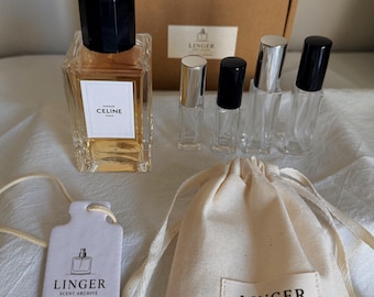 Muestra de decantación de CELINE PARADE / 5 ml 10 ml Vaporizador de viaje / Perfume decantado a mano / Fragancia de lujo