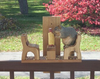 Squirrel Feeder Etsy