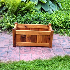 Cedar 10”x 10” x 20" planter