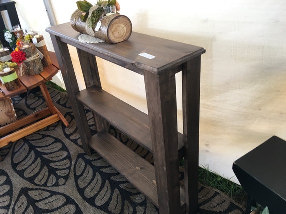 Dark Walnut Stained Sofa Table 9 1 4 X35 1 2 Dark Walnut Stained Sofa Table 9 1 4 X35 1 2