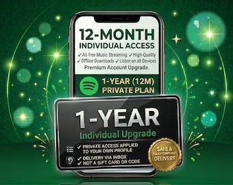Spotify Premium por 12 meses