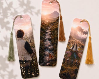 The Sunrise on the Reaping Collection – Set of 3 Bookmarks. Includes Matching Tassels!