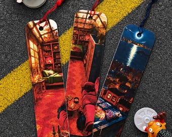 The Hey Arnold Collection – Set of 3 Bookmarks. Includes Matching Tassels!