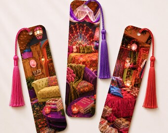 The Raven Baxter Collection – Set of 3 Bookmarks. Includes Matching Tassels!