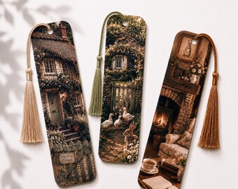 The Beatrix Potter Collection – Set of 3 Bookmarks. Includes Matching Tassels!