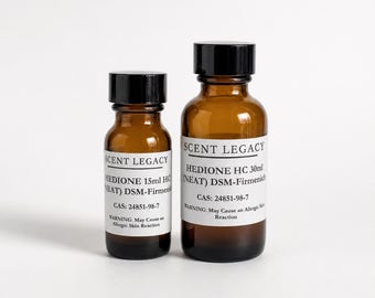 Hedione HC auténtico de dsm-firmenich / Dihidrojasmonato de metilo de alto contenido en cis / Materia prima de perfumería premium / CAS 24851-98-7