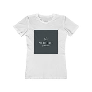 Nattskift Guiding Light T-shirt | Motiverande citat T-shirt