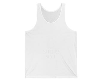 Camiseta sin mangas minimalista del zodíaco / Diseño de signo estelar celestial