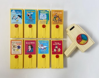 Vintage Fischer-Preis Kasperlefilm: Wählen Sie Ihre Cartoon Rolle