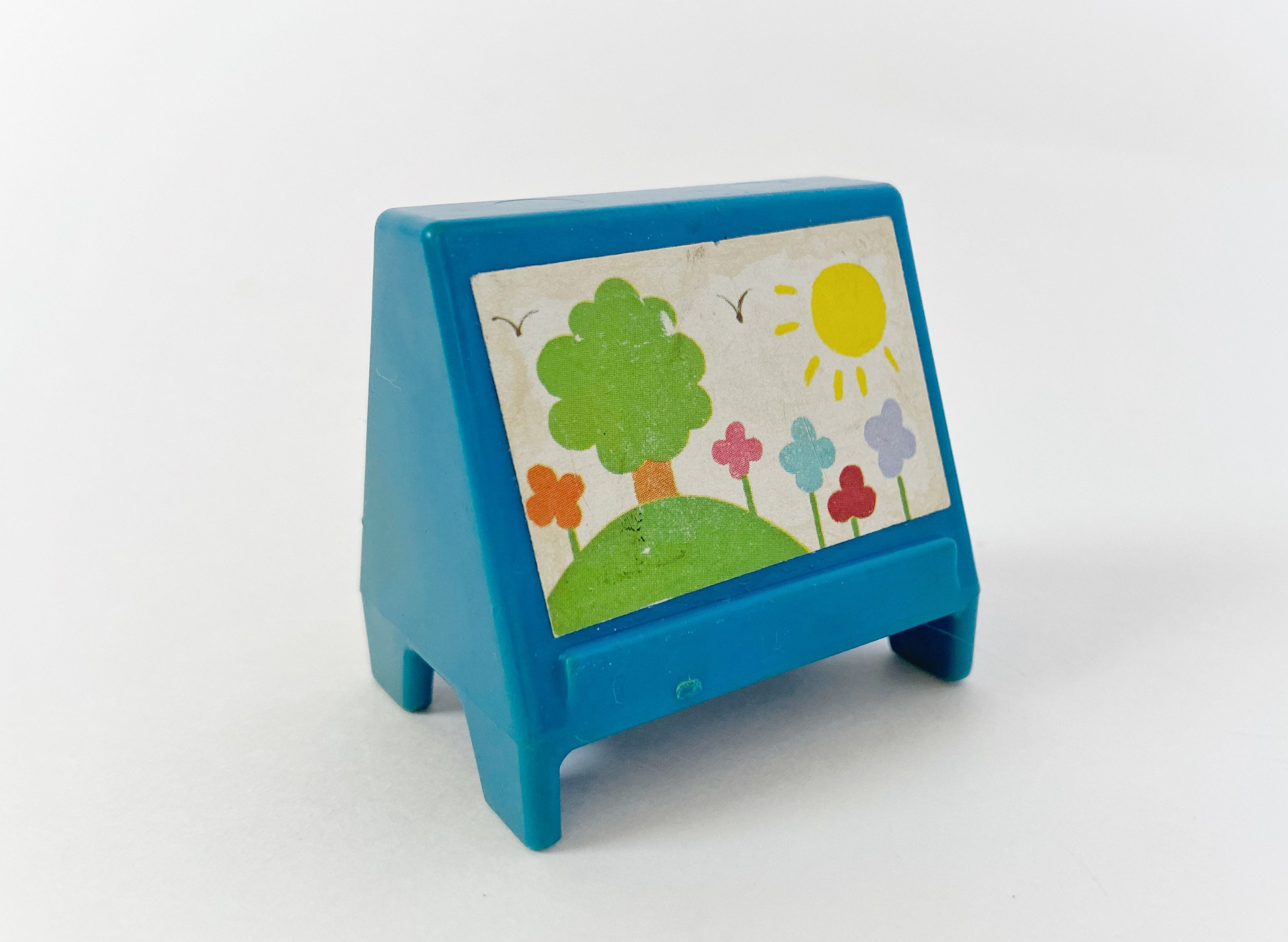 Vintage Fisher Price Nursery School Blue Easel 929 Play Etsy