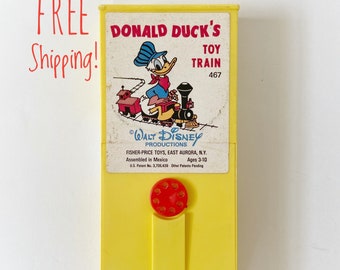 Works ~ 20-02-67 Vintage Walt Disney Toy Film Fisher-Price Movie Viewer Movie Viewer 474 Mickey Mouse and the Giant Yellow Box