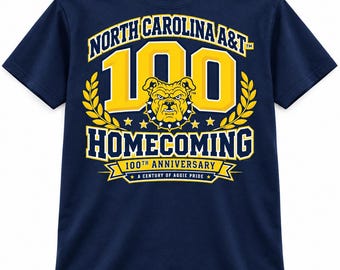North Carolina A&T 100th Anniversary GHOE T-Shirt