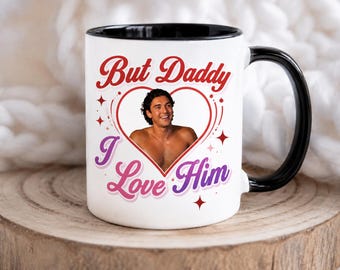 Garrett Graham Daddy I Love Him Mug, Off Campus Briar U Book Accent Mug, Romance Hockey Book Coffee Cup, Graham Mug, Elle Kennedy Book Mug